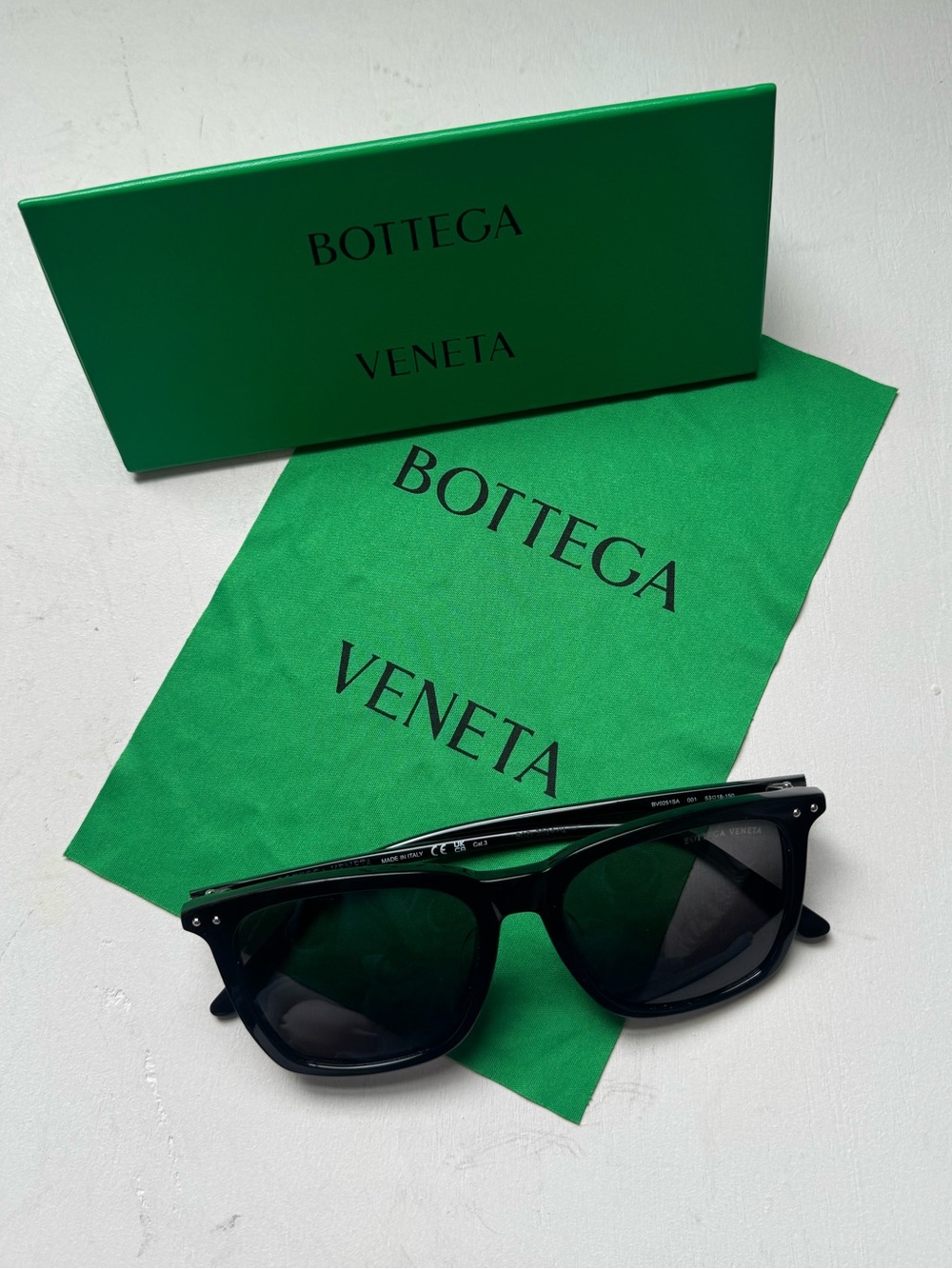 Bottega Veneta Black Sunglasses